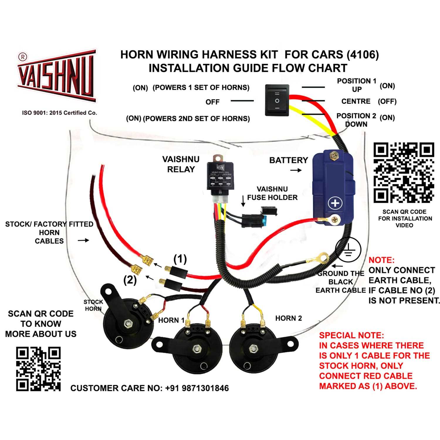 hornblasters wiring diagram