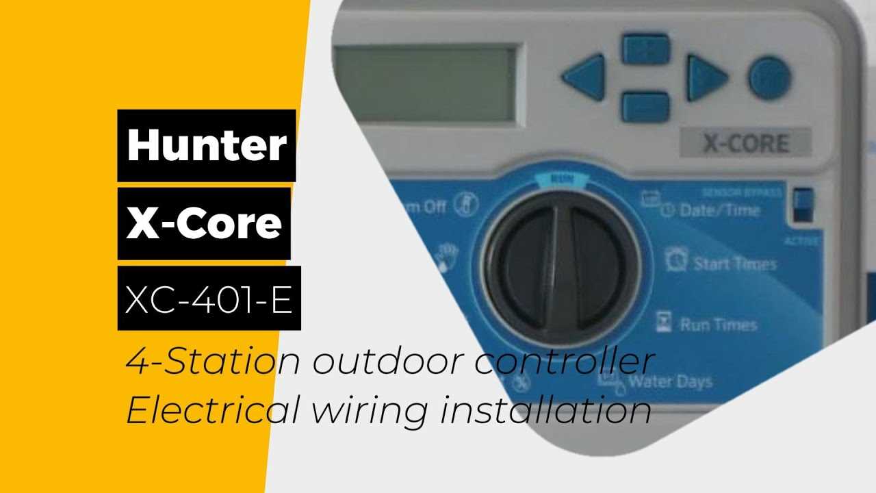 hunter x core wiring diagram