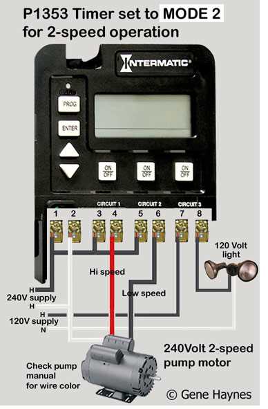 intermatic timer wiring diagram