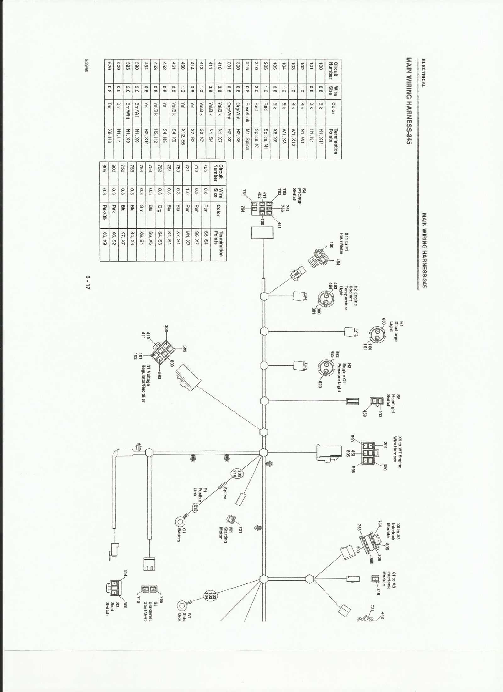 jd 345 wiring diagram