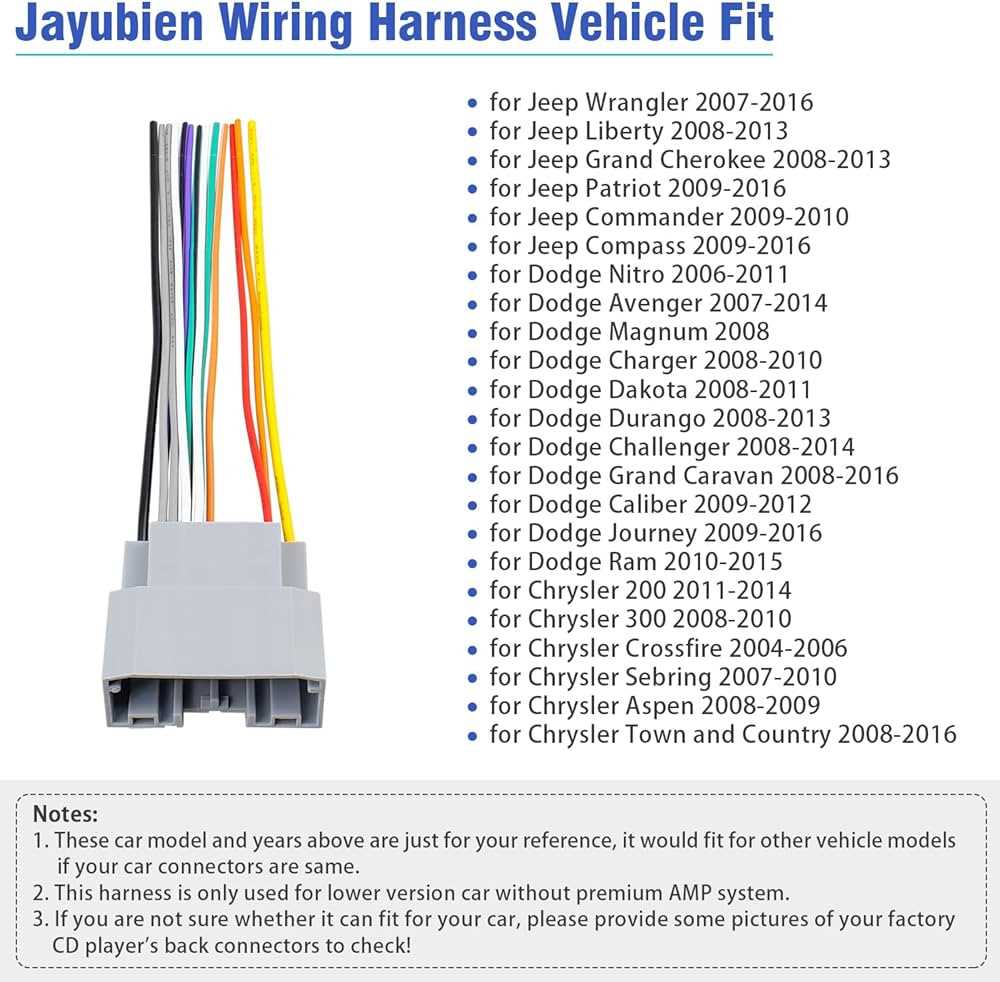 jeep jk radio wiring diagram