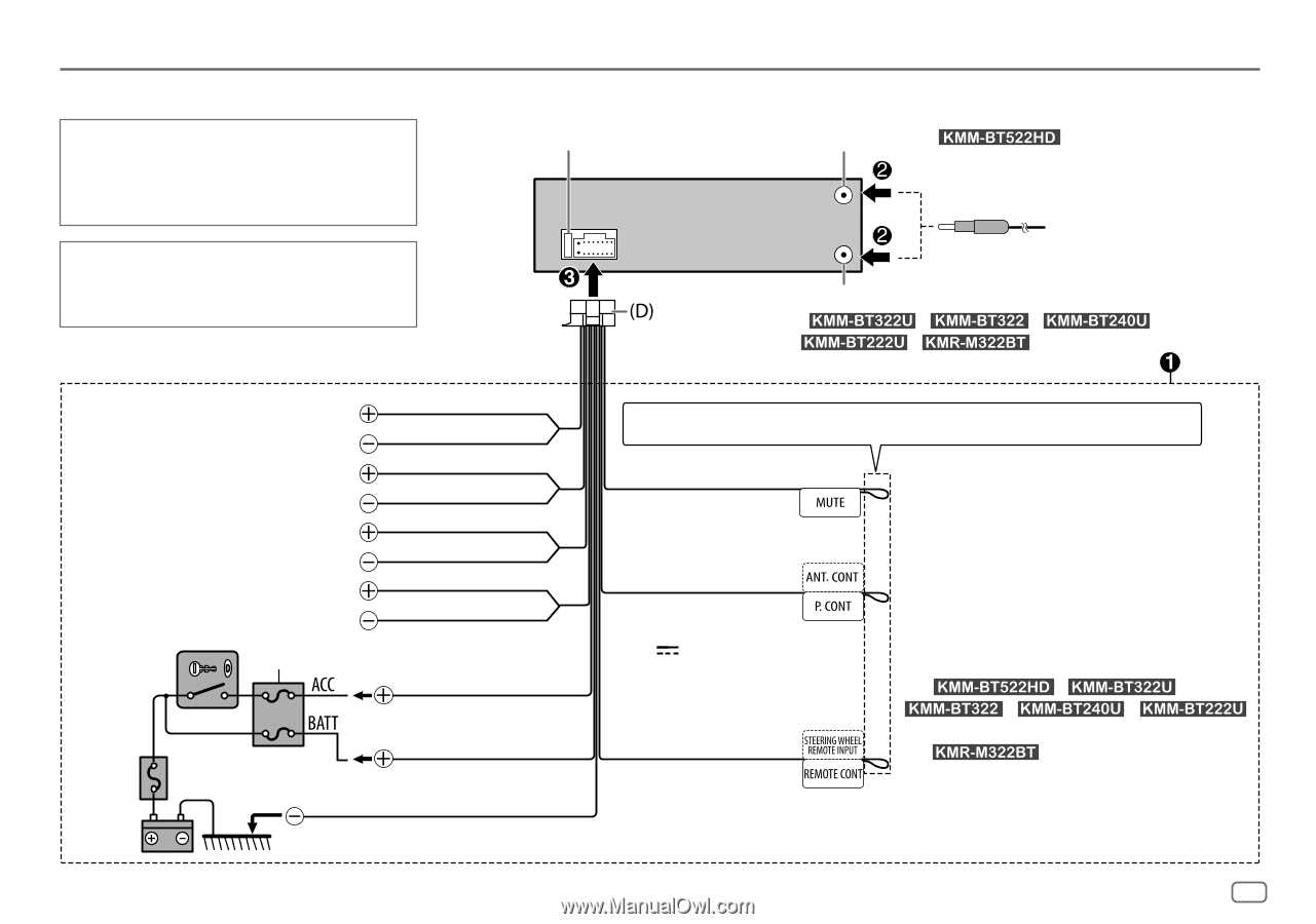 kenwood kmm bt332u wiring diagram