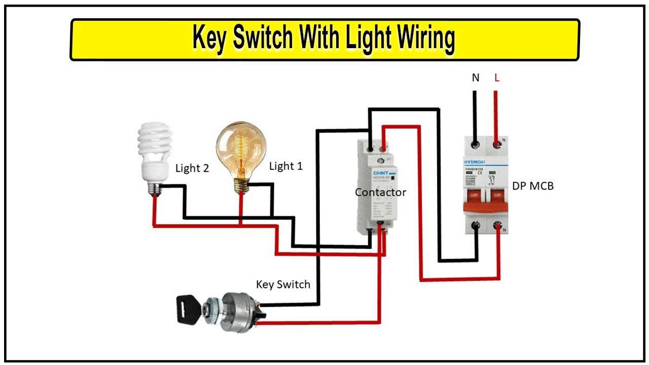 key switch wiring diagram