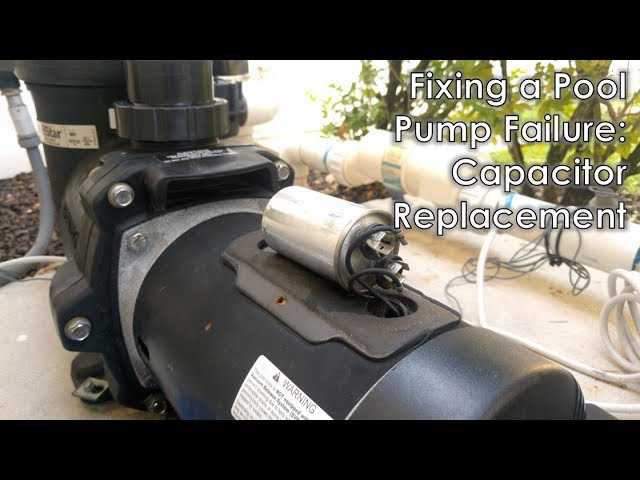 kickstart capacitor on pool pump wiring diagram