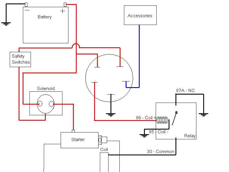 lawn mower kill switch wiring diagram