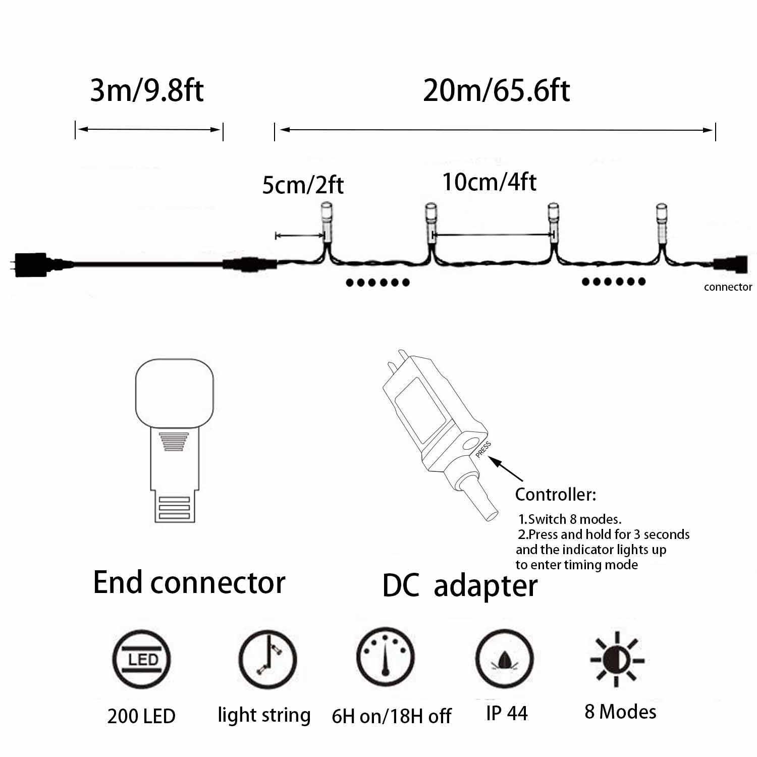 led christmas lights wiring diagram