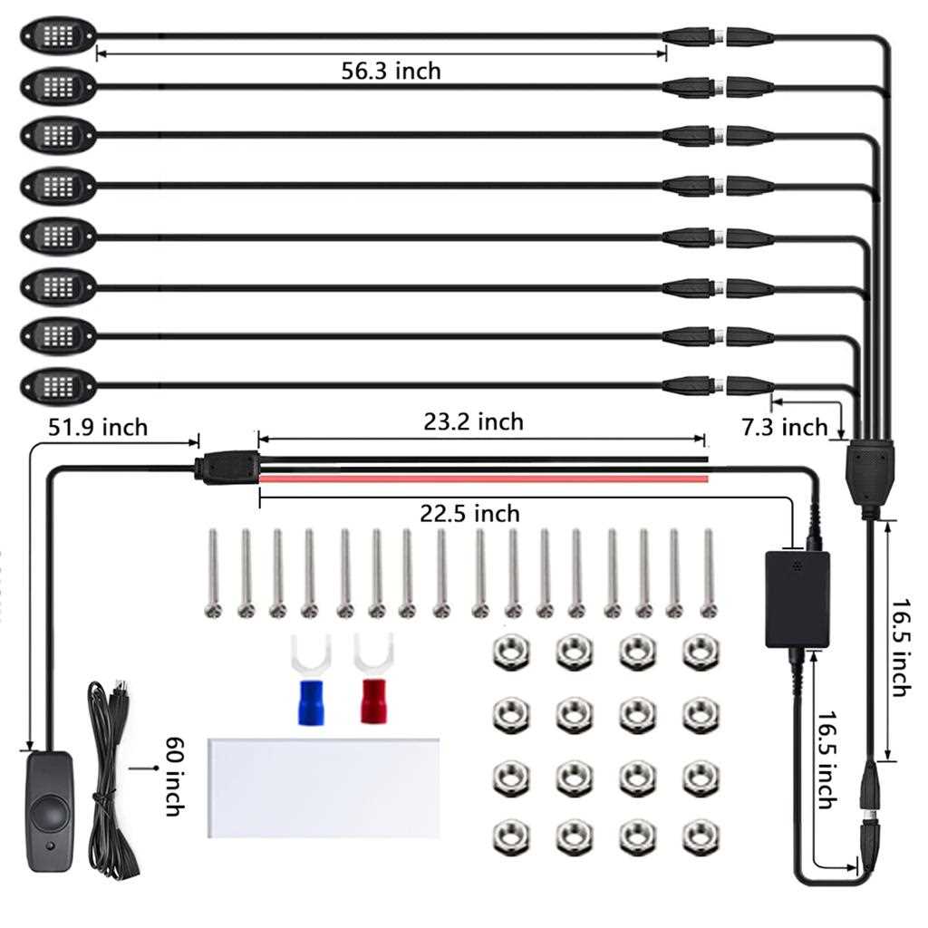 led rock light wiring diagram