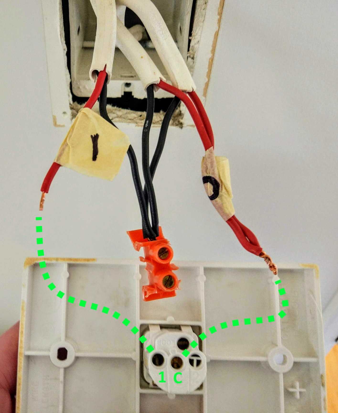 light switch diagram wiring