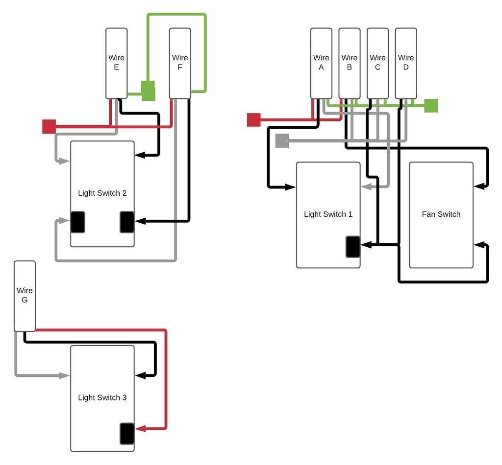 light switch wiring diagrams