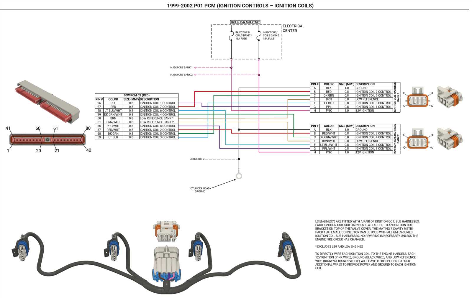 ls wiring harness diagram