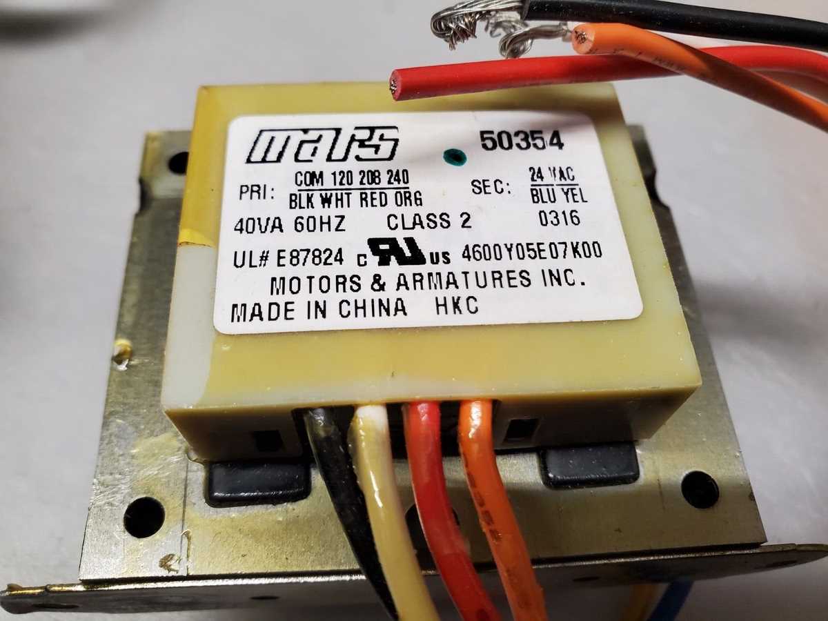 mars 50354 transformer wiring diagram