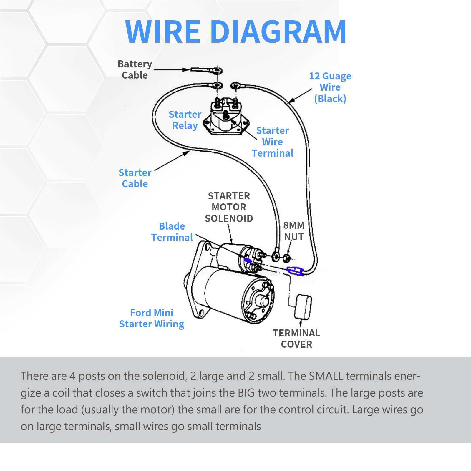 mercury outboard starter solenoid wiring diagram