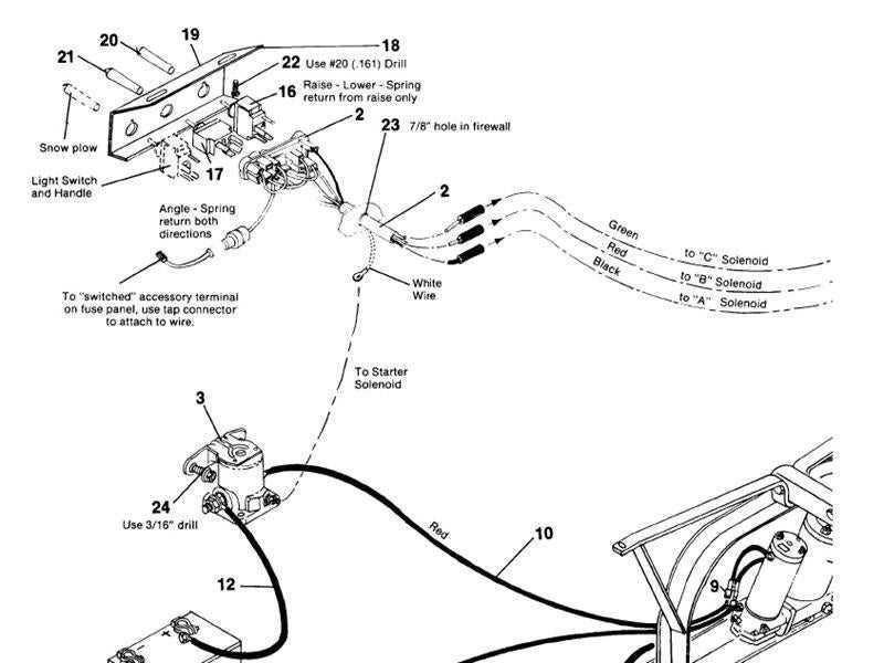 meyer snow plow light wiring diagram