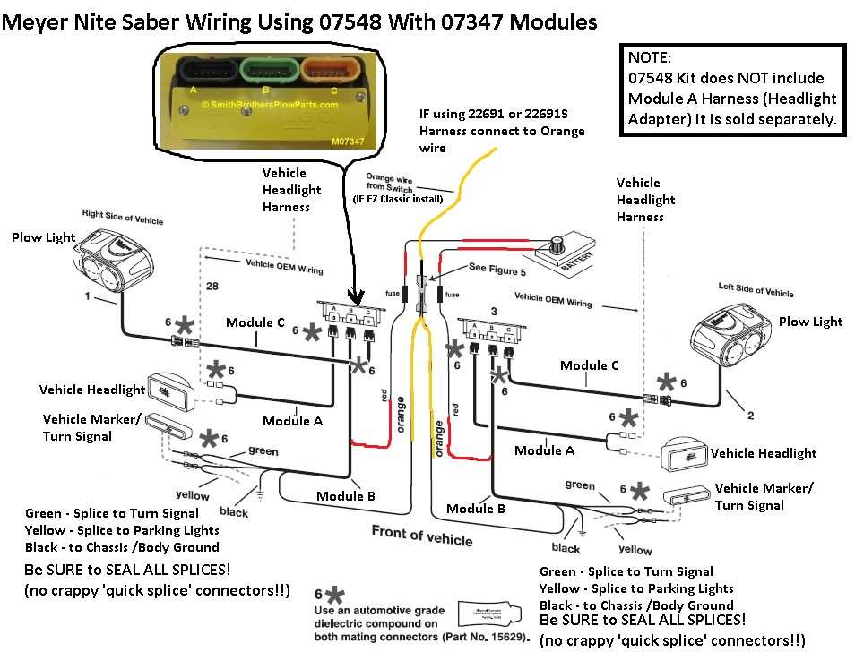 meyers plow wiring diagram