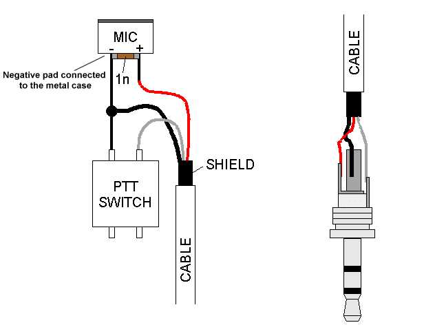 microphone wiring diagram 3 pin