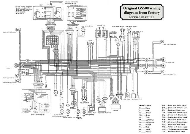 motorbike wiring diagram