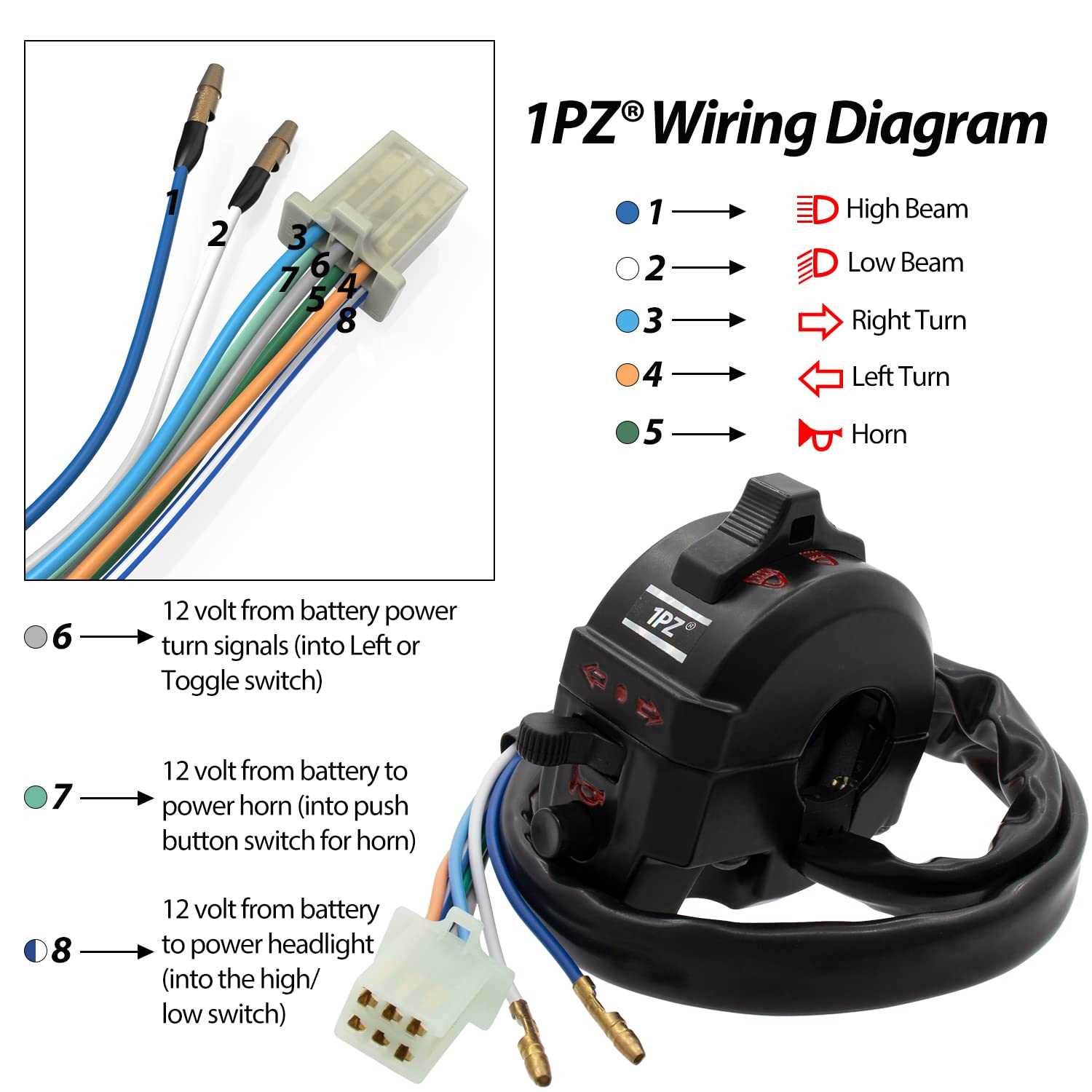 motorcycle blinker wiring diagram