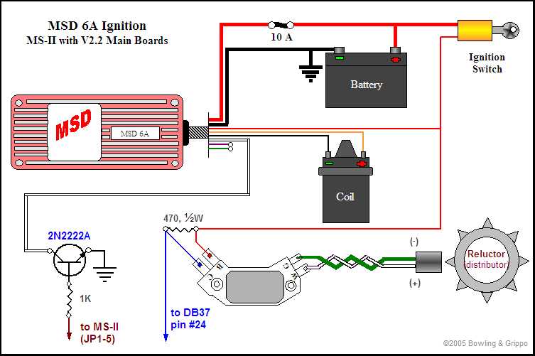 msd 6425 wiring diagram