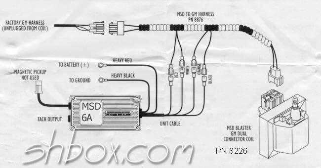 msd 6a wiring diagram ford