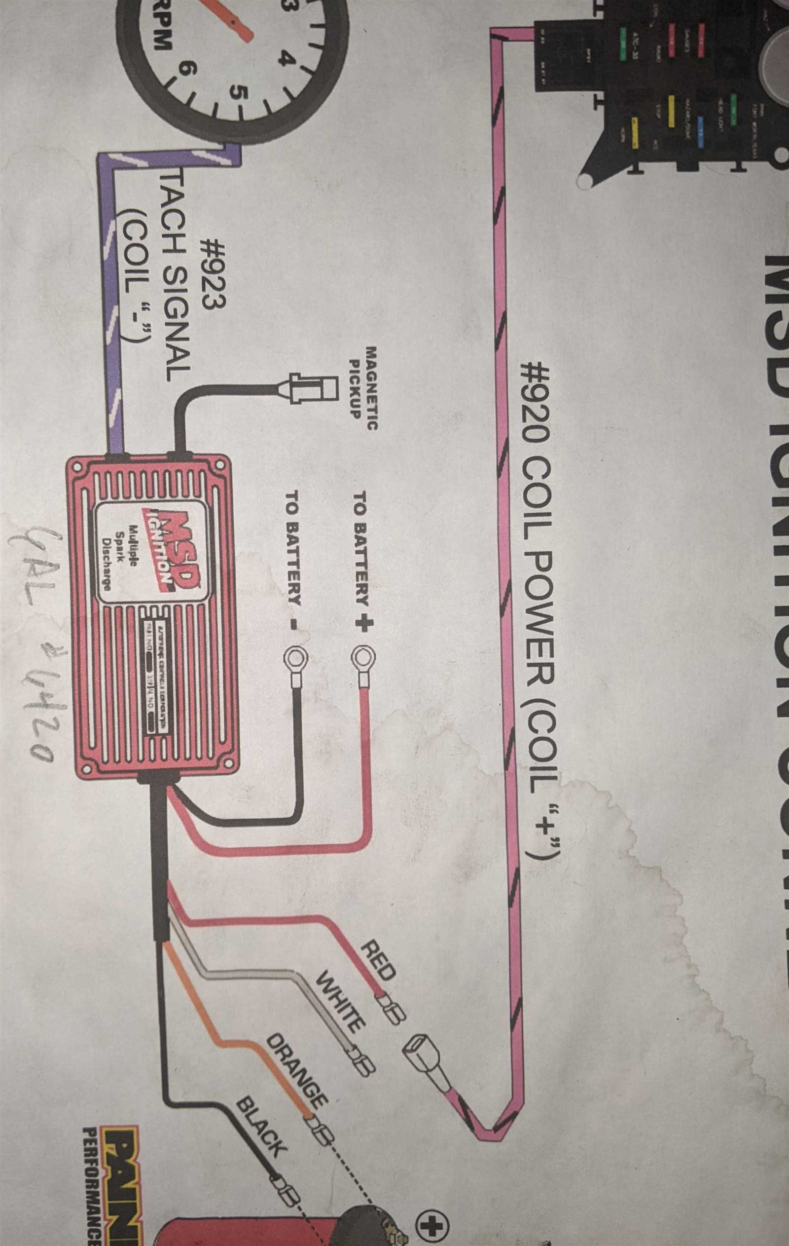 msd ignition 6al wiring diagram