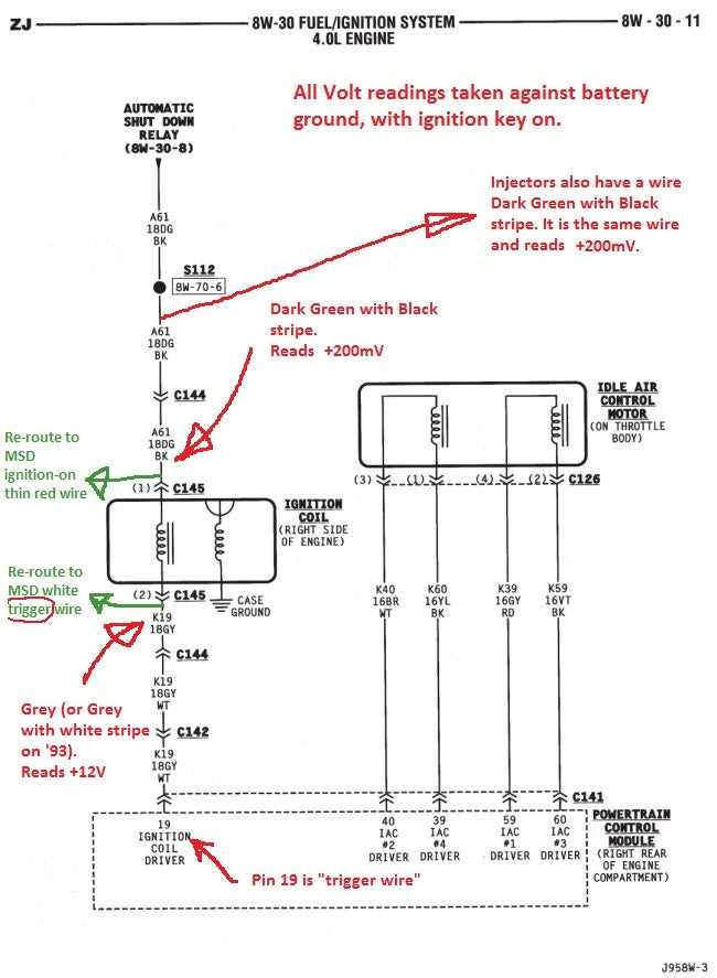 msd street fire wiring diagram