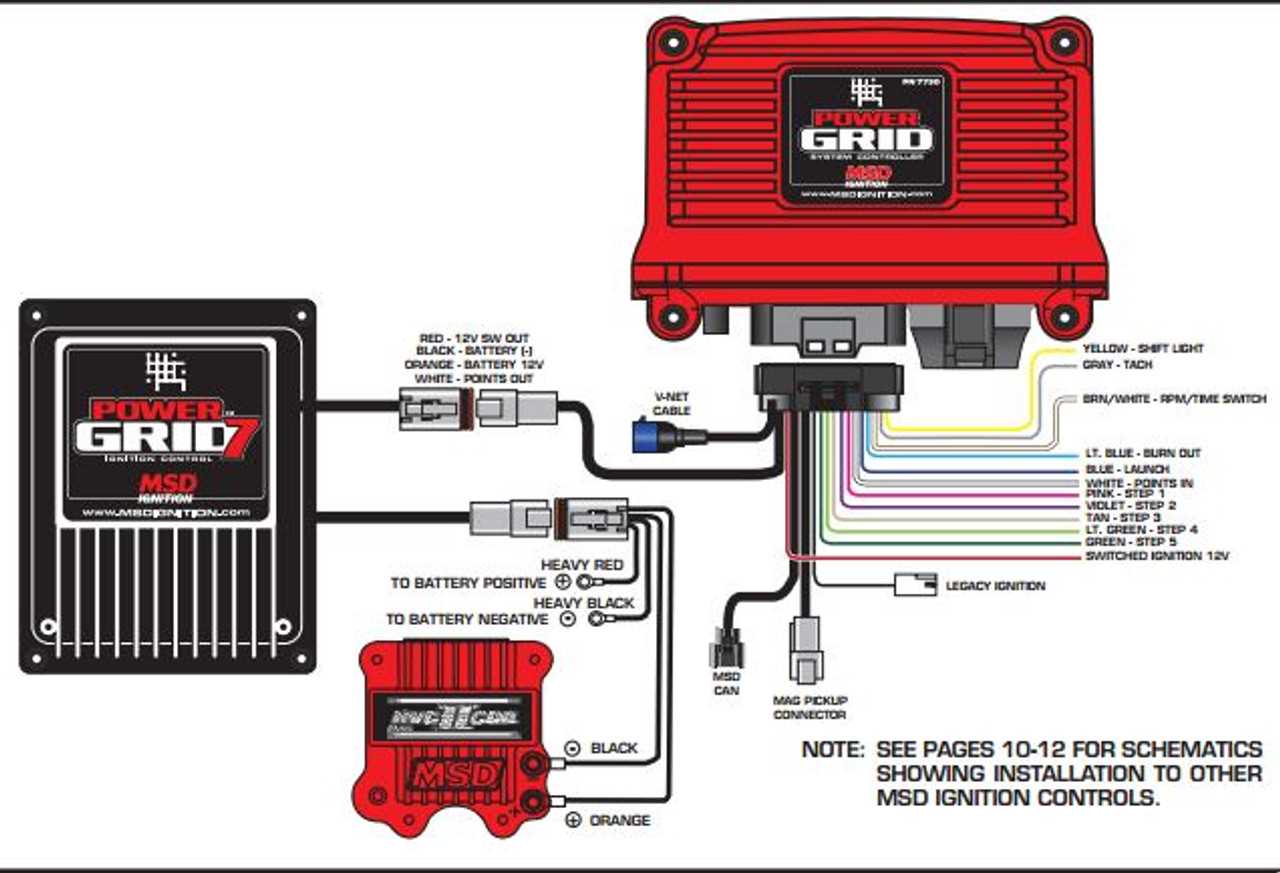 msd street fire wiring diagram