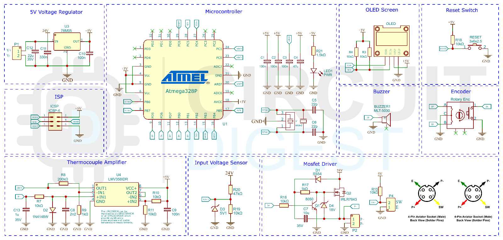 mux3 p wiring diagram