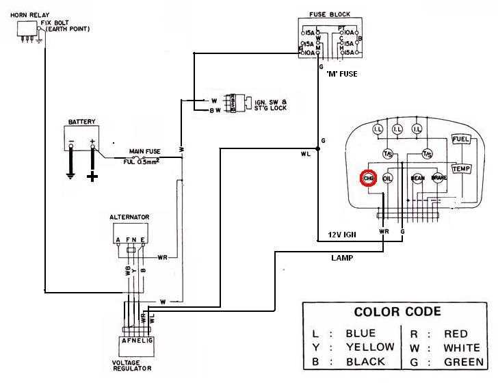 nippon denso alternator wiring diagram