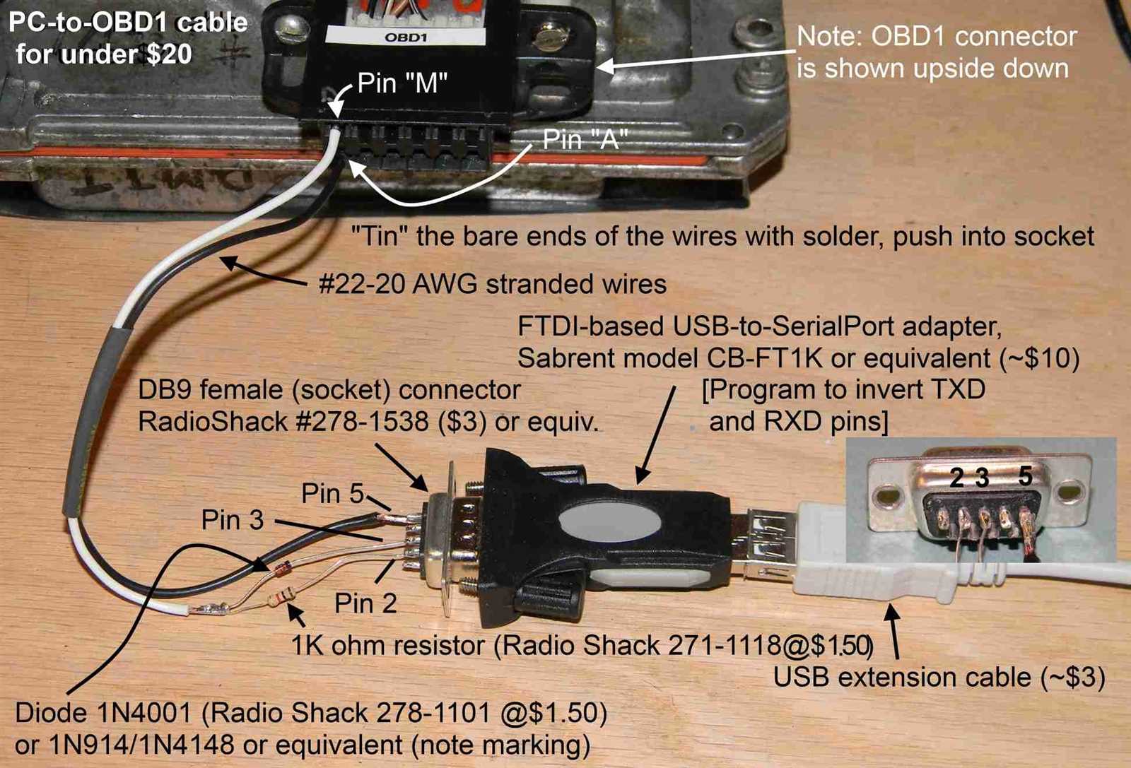 obd wiring diagram