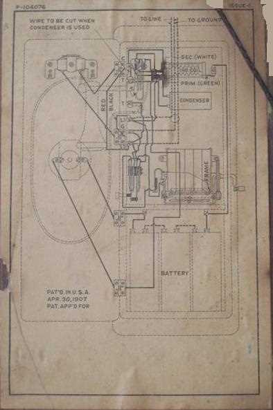 old telephone wiring diagram