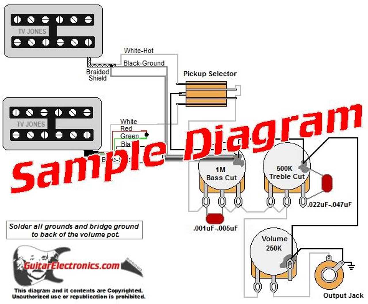 paul reed smith wiring diagram