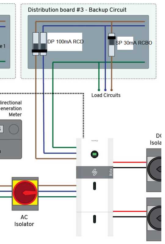 rcd diagram wiring