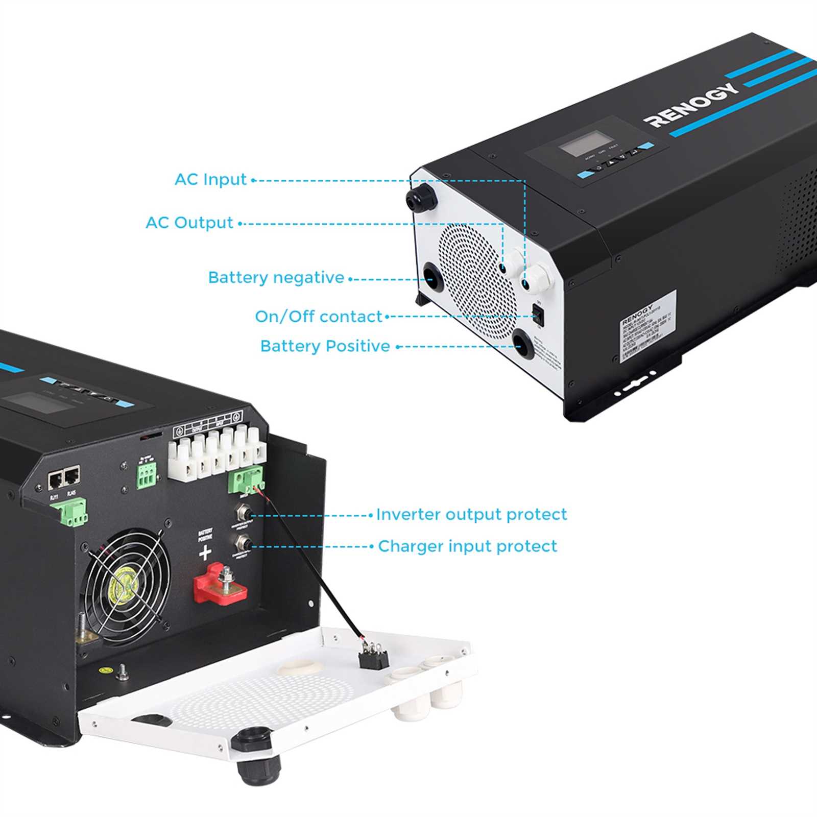 renogy 3000w inverter charger wiring diagram