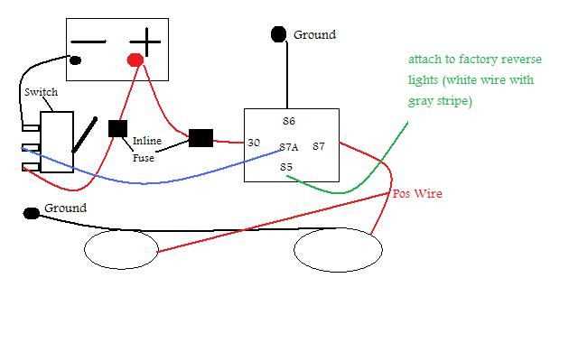 reverse light wiring diagram