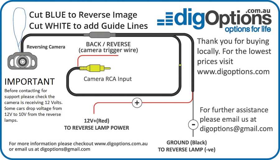 reversing camera wiring diagram