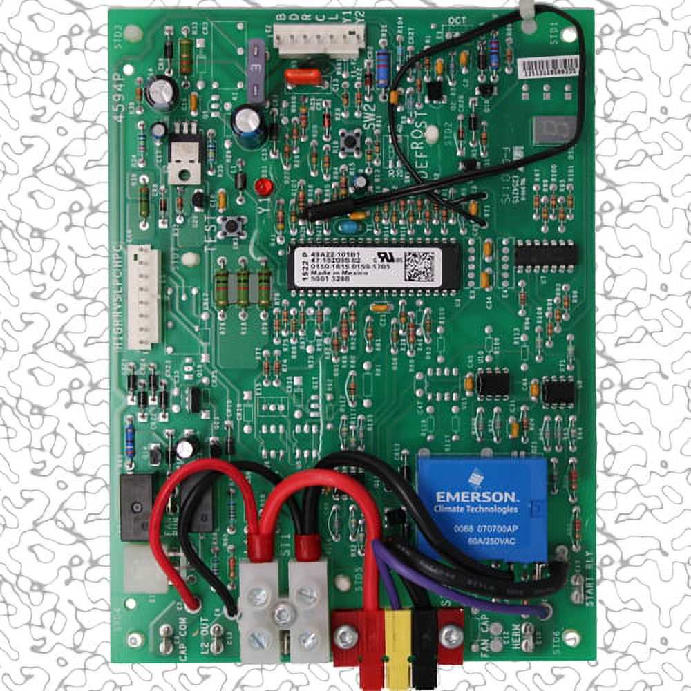 rheem gas ruud furnace control board wiring diagram