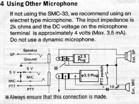 rj45 cb mic wiring diagram