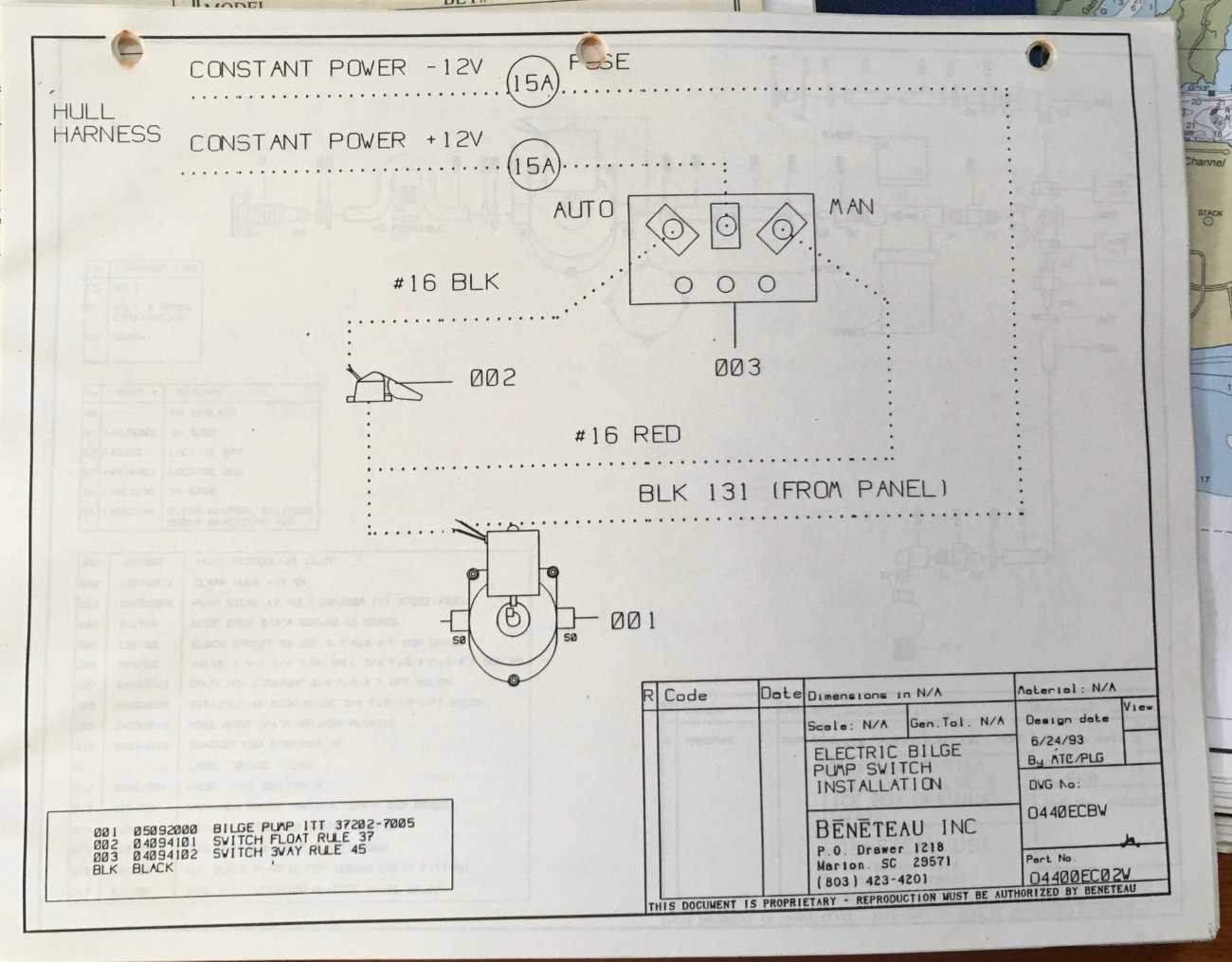 rule bilge pump wiring diagram