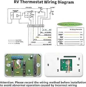 rv ac thermostat wiring diagram