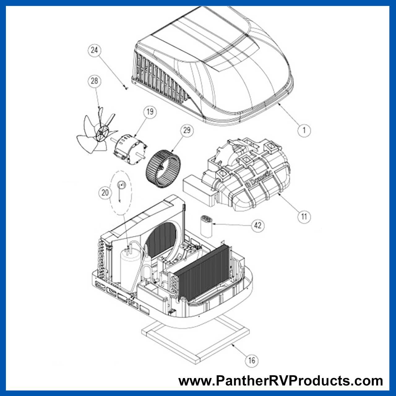 rv ac unit wiring diagram