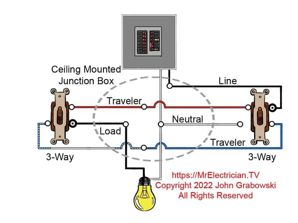 schematic wiring diagram 3 way switch