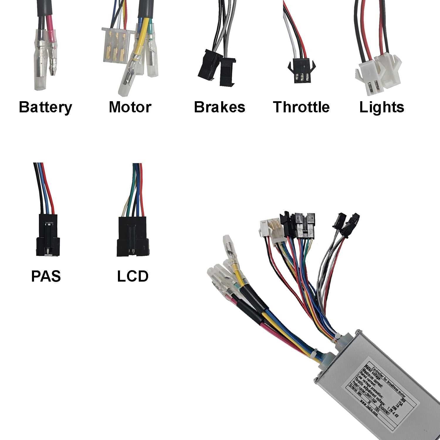 scooter 36 volt e bike controller wiring diagram