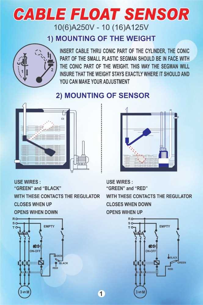 septic pump float switch wiring diagram