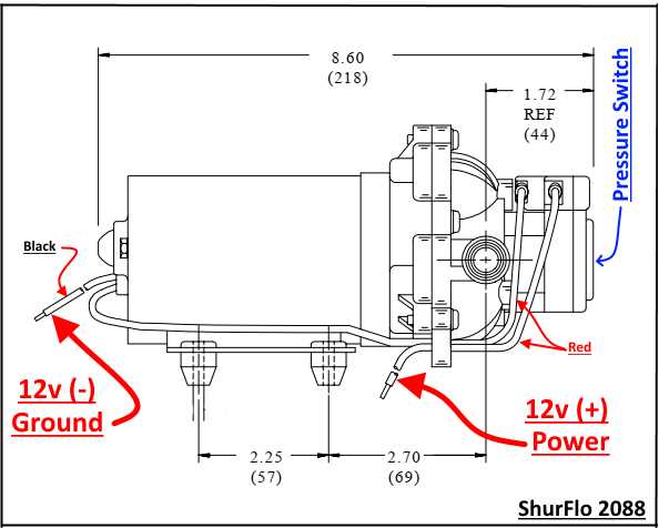 shurflo water pump wiring diagram