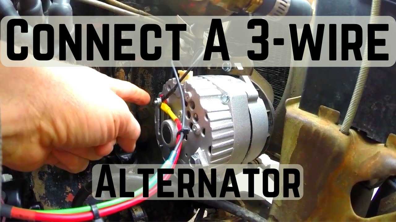 simple dodge alternator wiring diagram