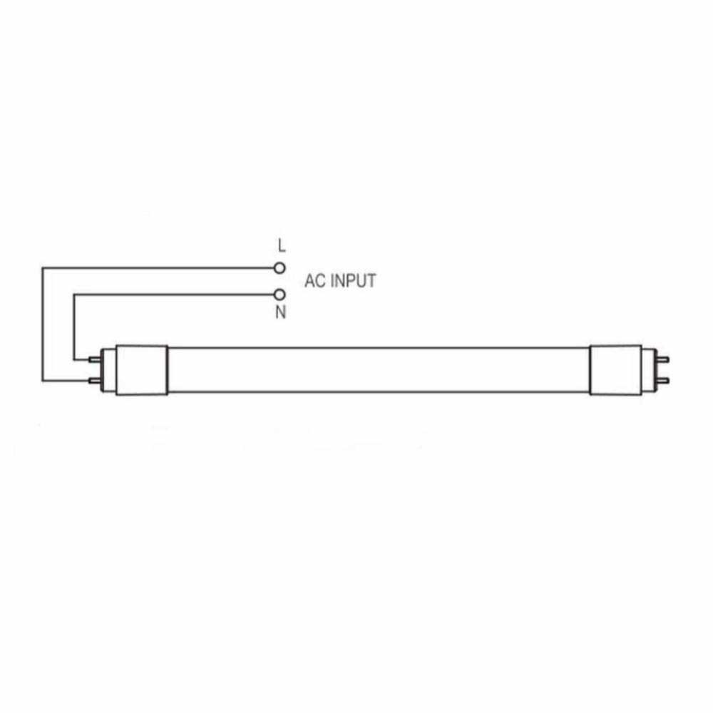 single ended led tube wiring diagram