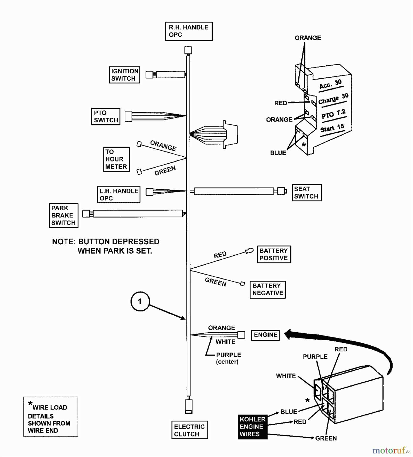 snapper ignition switch wiring diagram