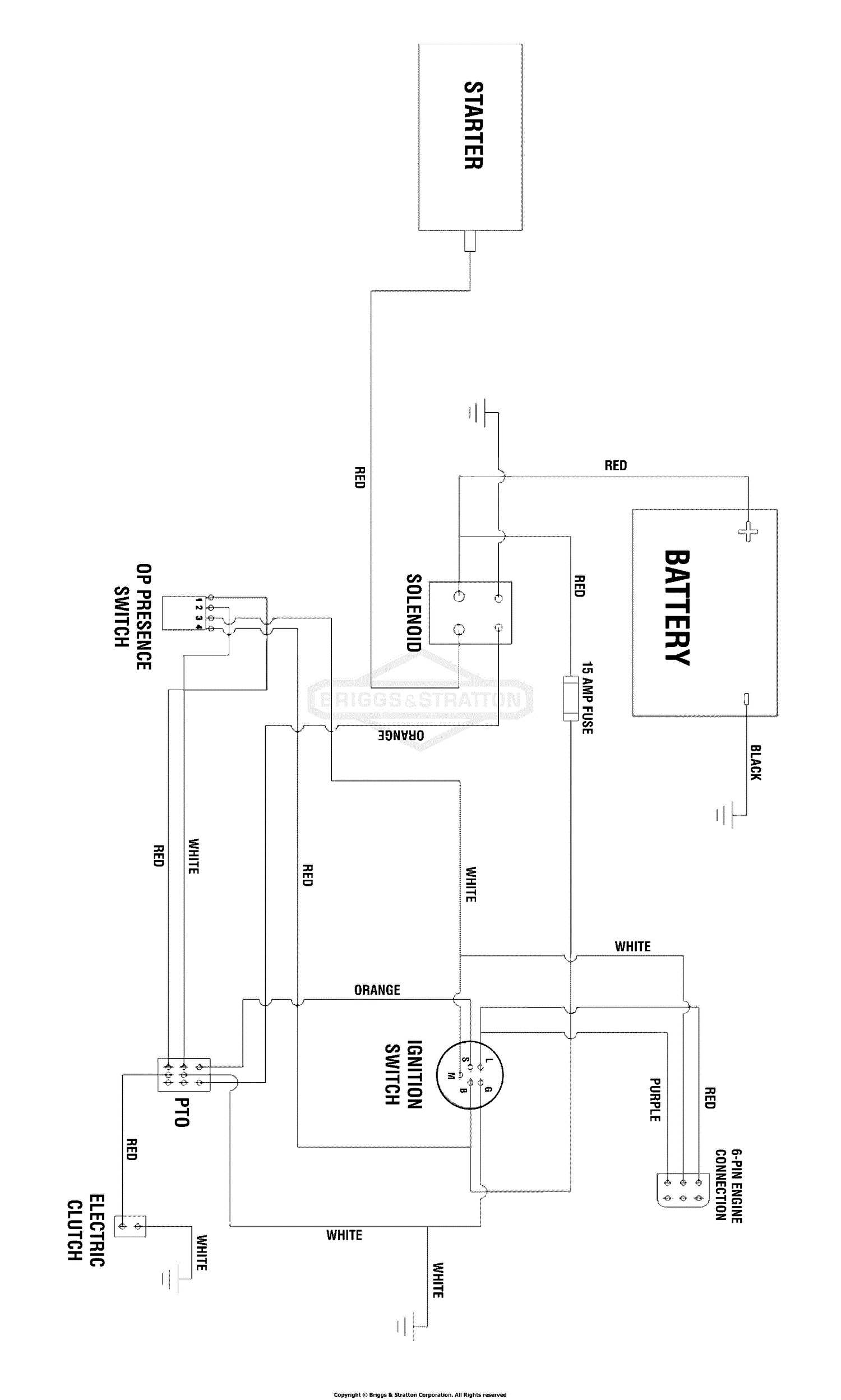 snapper ignition switch wiring diagram