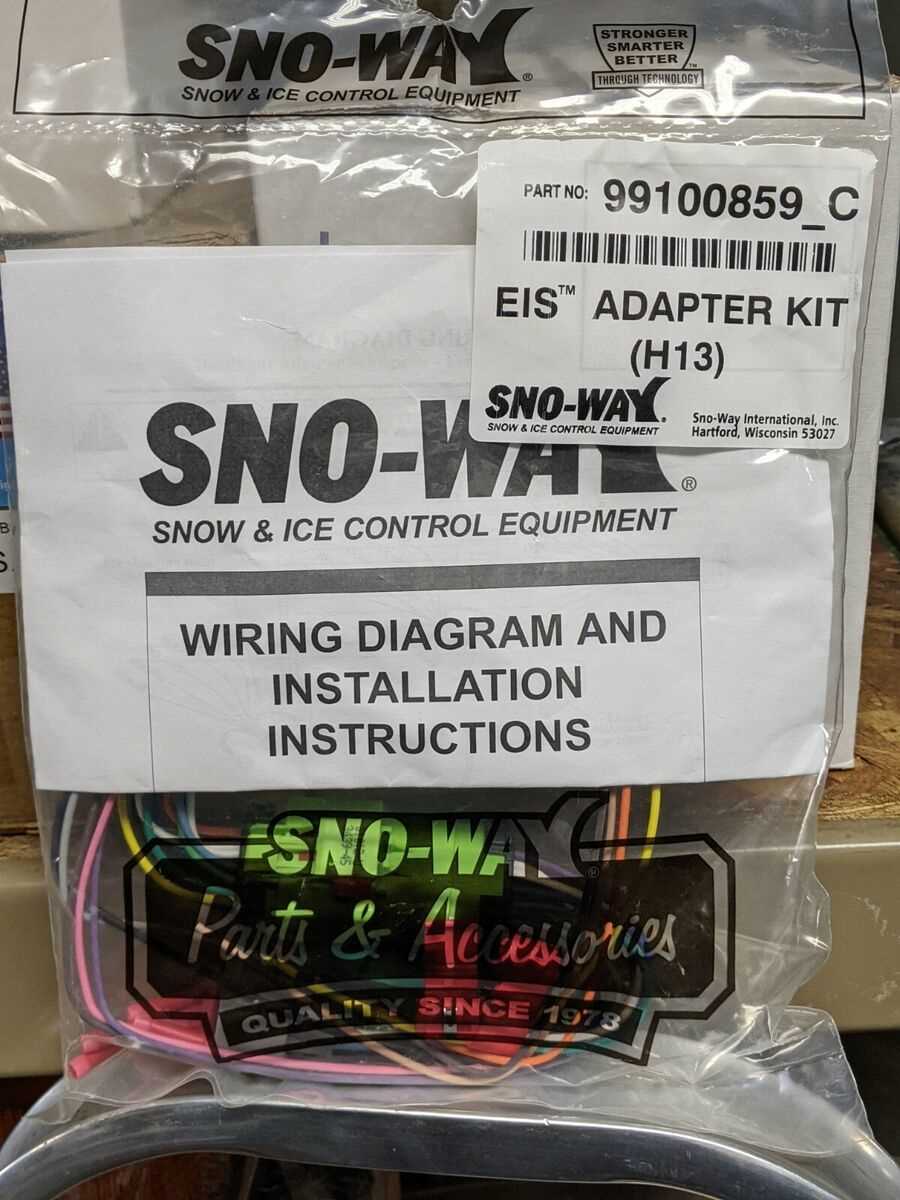 sno way snow plow wiring diagram