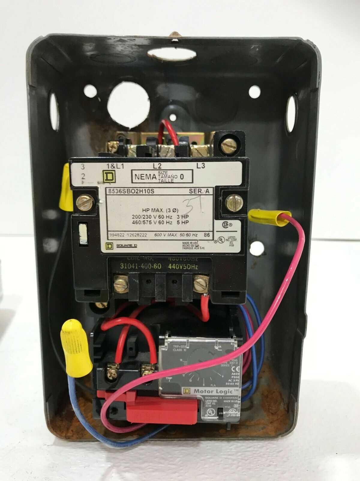 square d 8536 wiring diagram